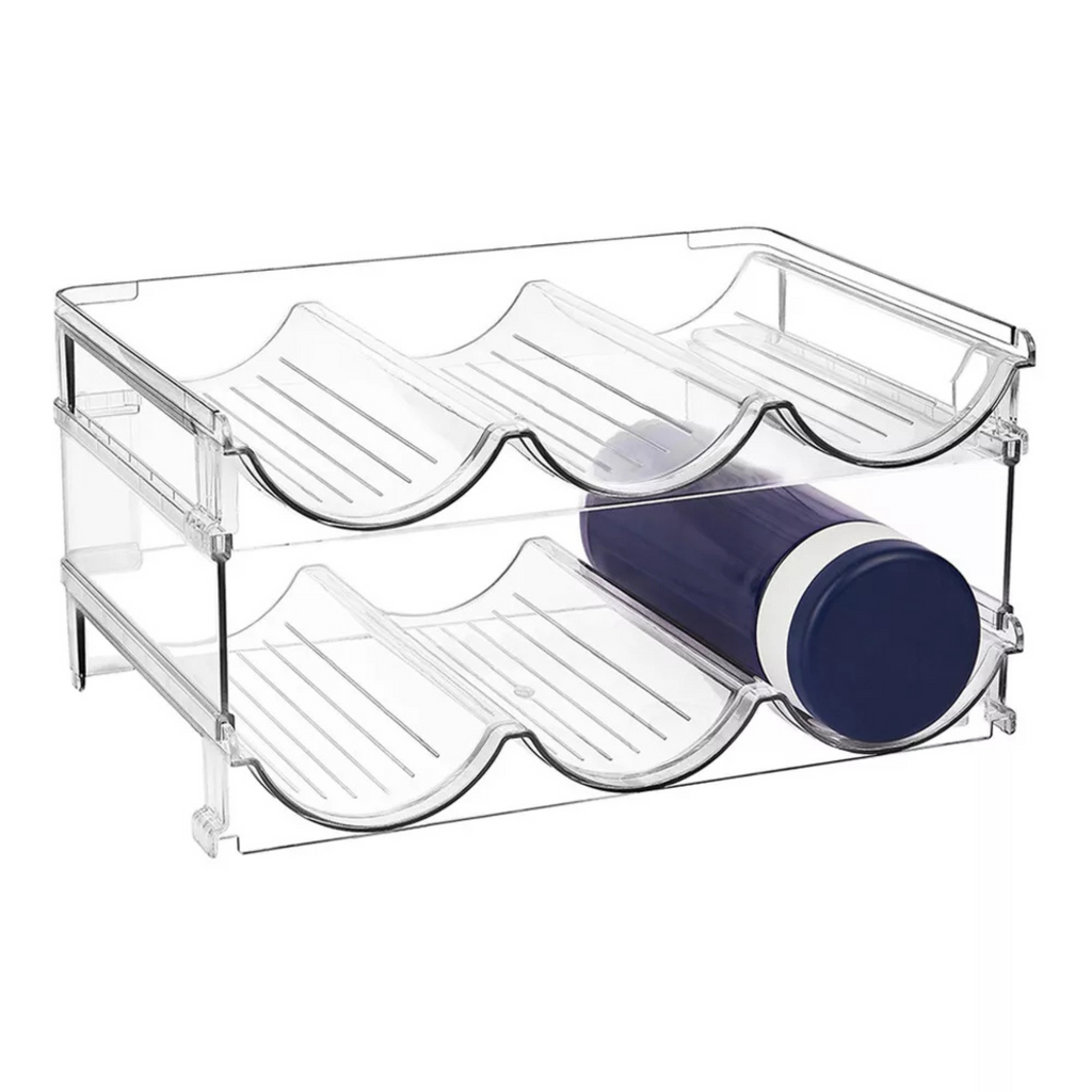 Large Stackable Bottle Organiser – Clear, Durable & Space-Saving-4