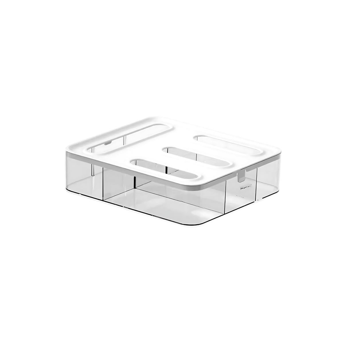 Acrylic Sandwich Bag Organiser – 4 Slot Dispenser-3