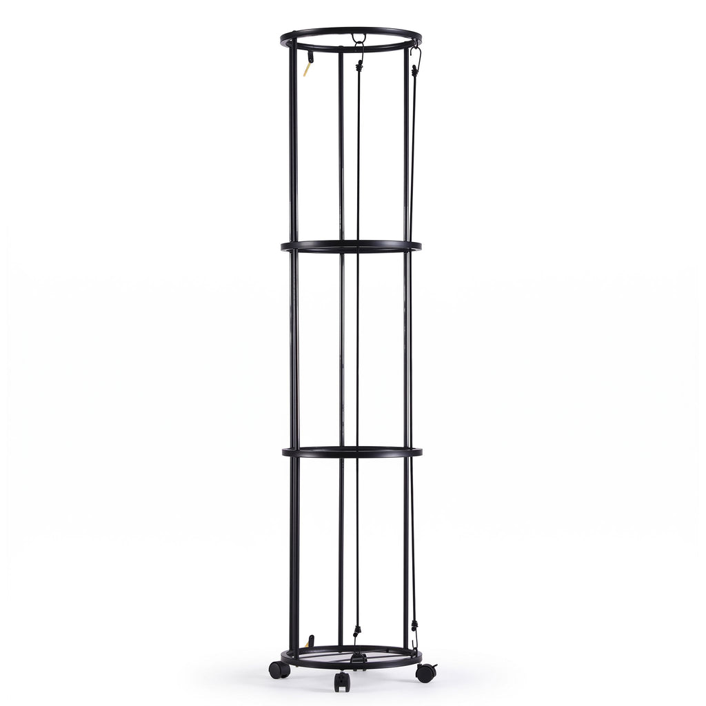 Everfit Vertical Ball Storage Rack with Wheels Sports Equipment Organiser