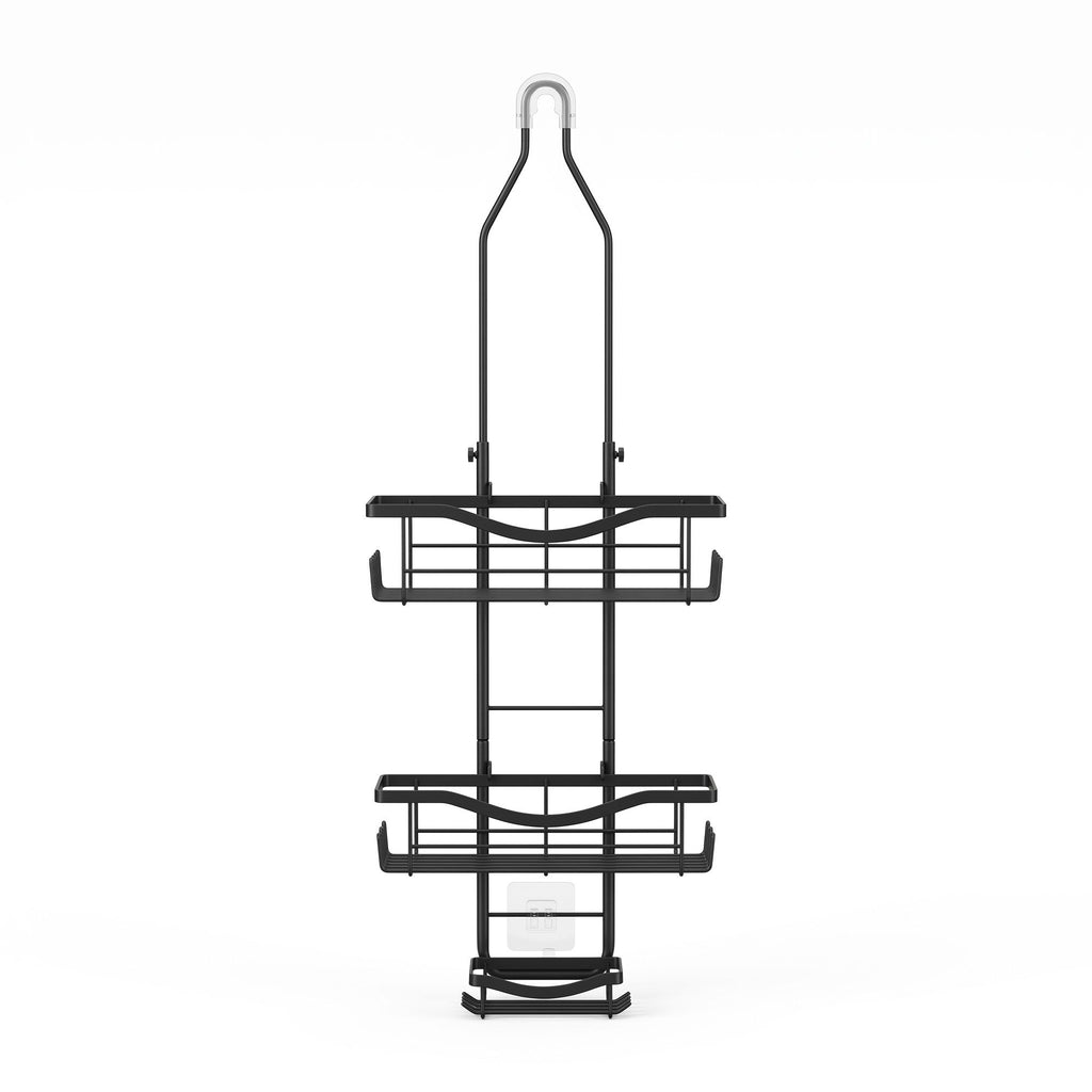 Artiss Shower Caddy Hanging Bathroom Organiser Over Head Black