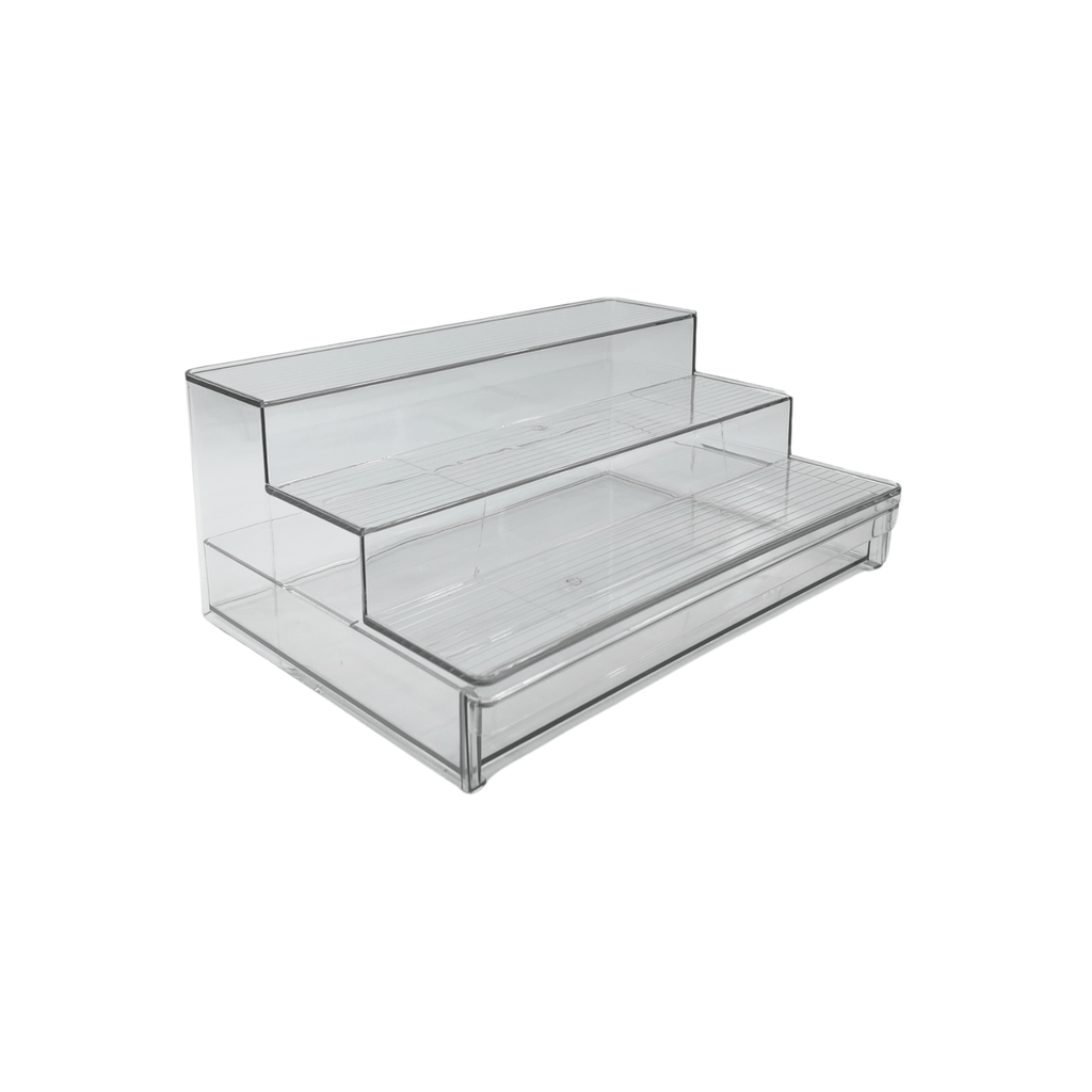 Clear Spice Rack with Drawer-2