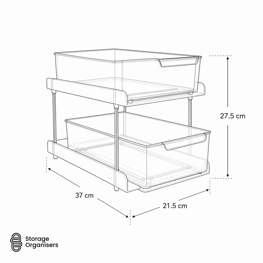 Under-Sink Drawer Organiser-2