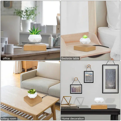 Levitating Plant Pot Desk Decor