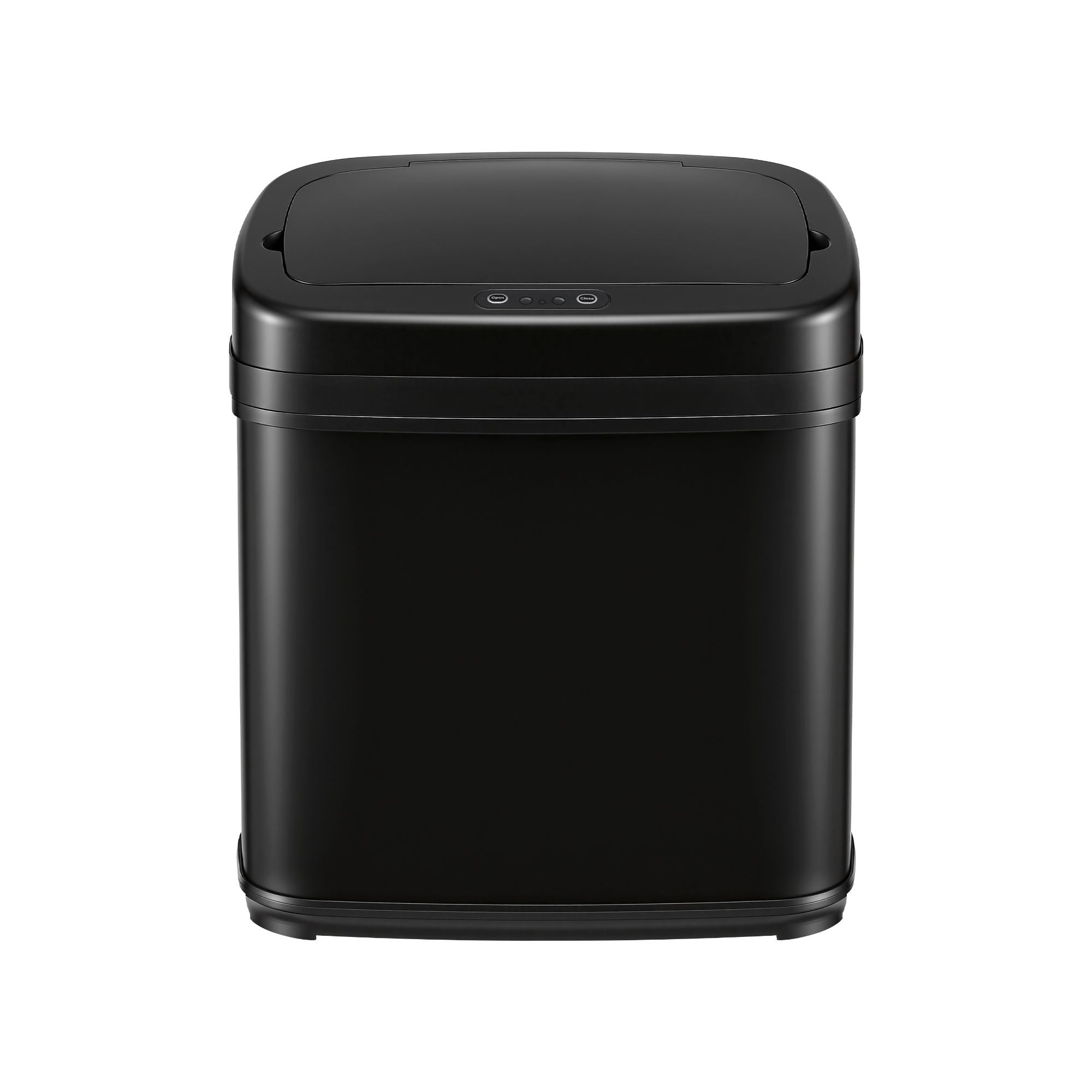 Devanti 15L Motion Sensor Bin Touchless Bins Soft-Close Rubbish Trash Can Black