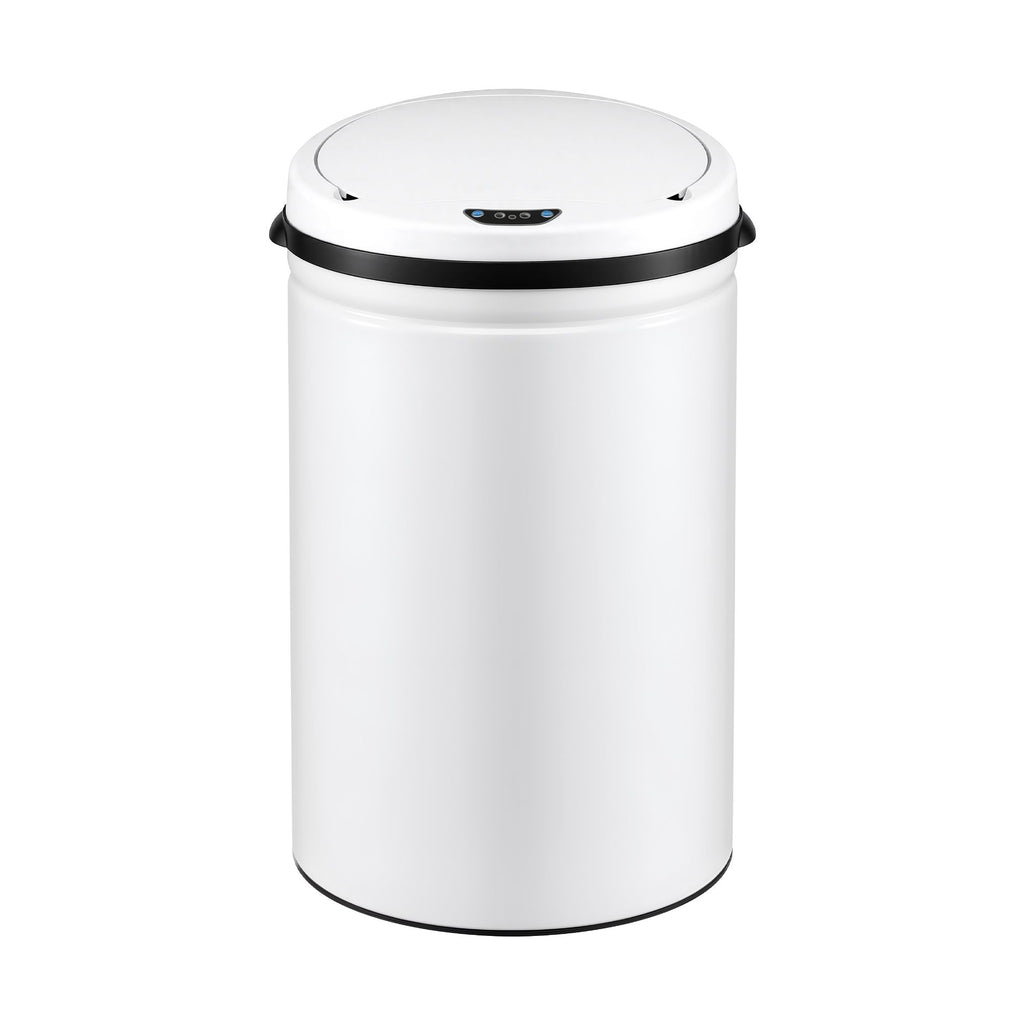 Devanti 30L Sensor Bin Automatic Touchless Trash Can Garbage Rubbish White