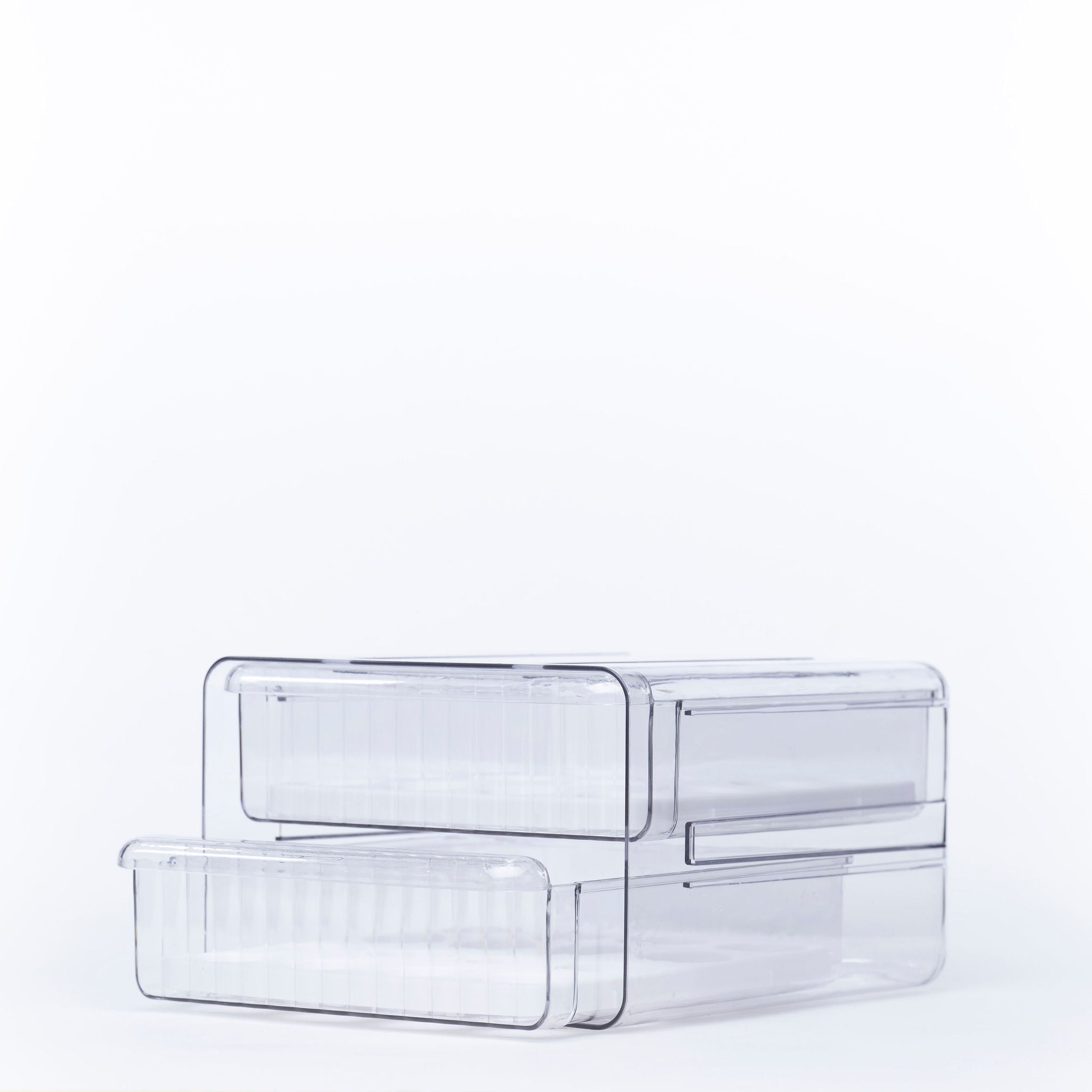 Two-Level Egg Organiser Drawer – Secure & Efficient Fridge Storage-1
