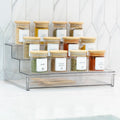 Clear Spice Rack with Drawer-0