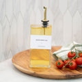 Glass Oil & Vinegar Book Bottle – 500ml Dispenser-1