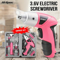 Cordless Electric Screwdriver Tool Set