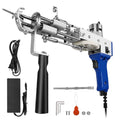 2-in-1 Electric Tufting Gun for Carpet & Rugs, Cut & Loop Pile, 7–18mm Adjustable, 100W, 100–240V-BLUE