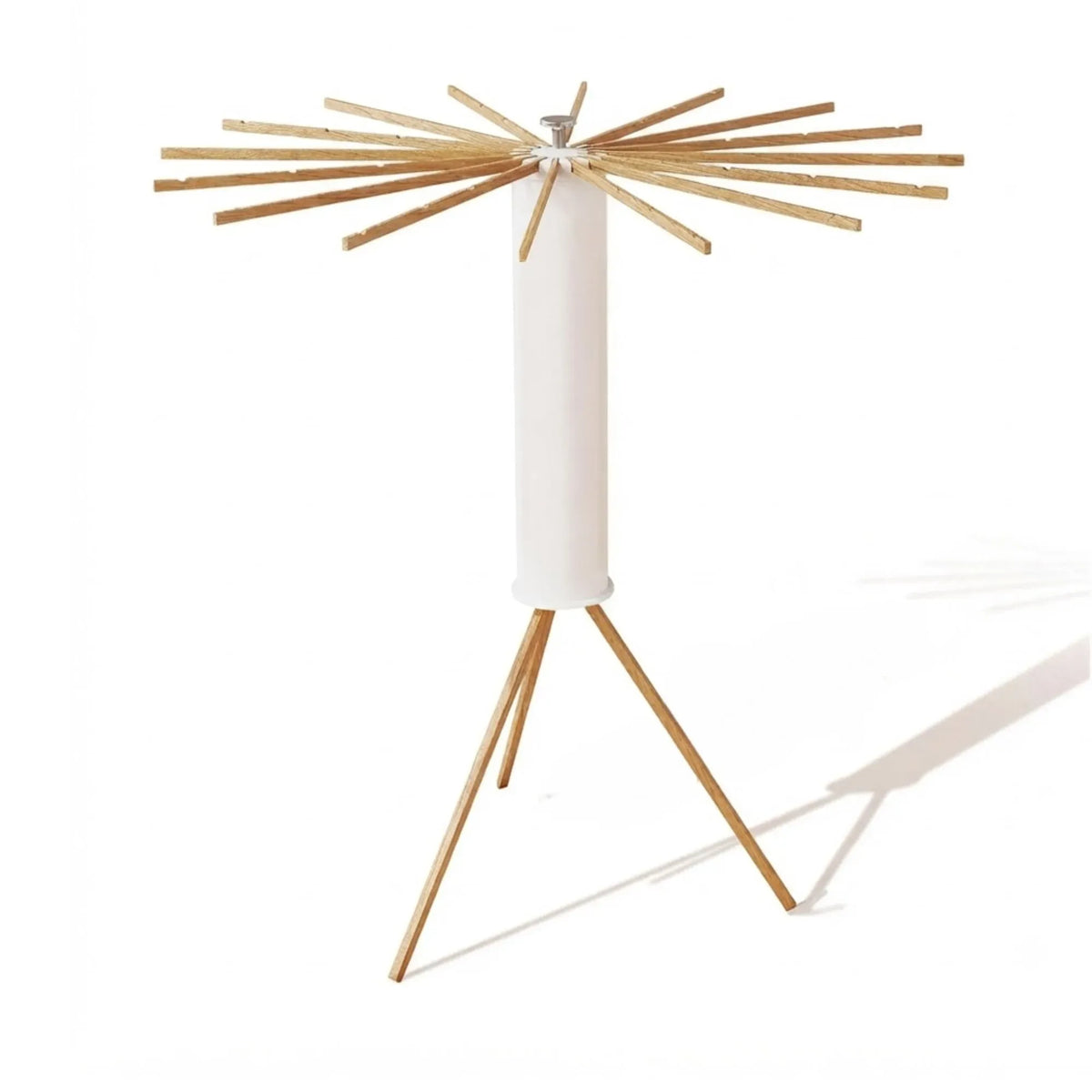 CARLA HOME Tripod Clothes Drying Rack, 16 Rod Foldable, Wooden Poles
