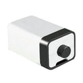Black Aquarium Oxygen Pump with Dual Outlets for Fish Tank and Pond, 2x90L/h