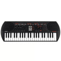 Black 44 Key Portable Mini Keyboard with 100 Tones, 50 Rhythms, and Headphone Output