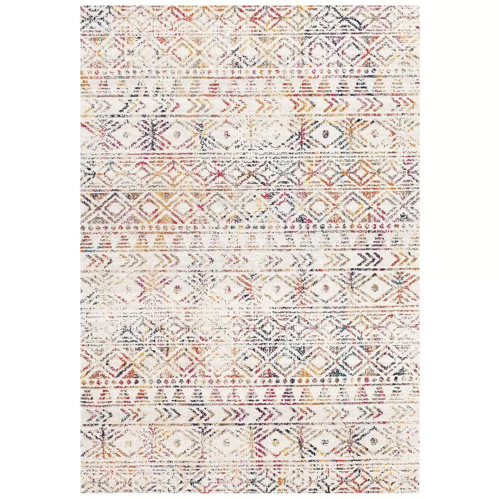 Oasis Multi Rug 290 x 200cm - Bohemian Tribal Style, Easy to Clean, Polypropylene
