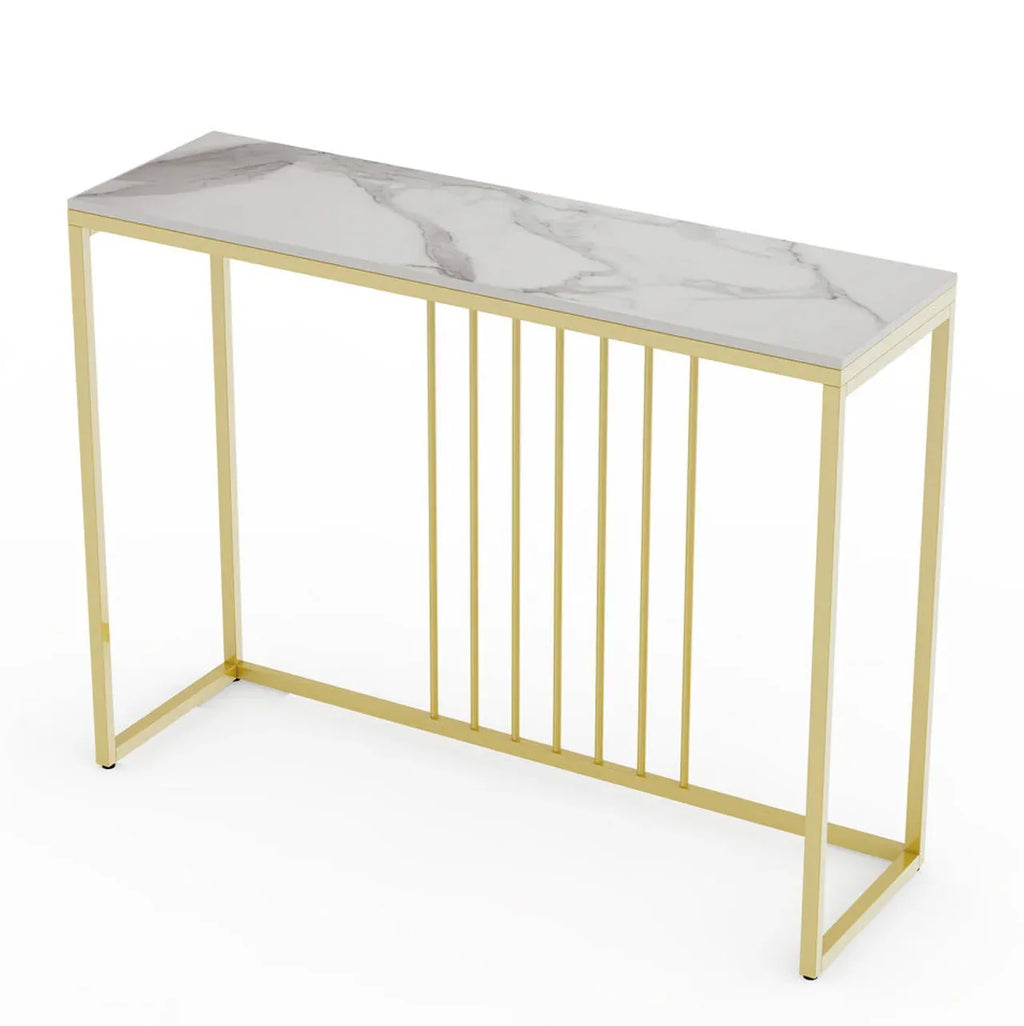 Interior Ave - Aurelia Hallway Console Table - Gold - 120cm