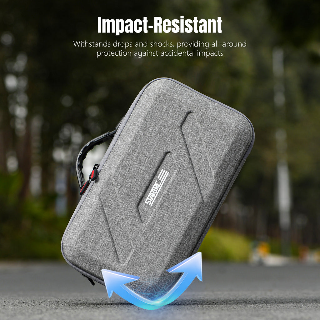 STARTRC Flip Drone Case for DJI Flip Fly More Combo,Portable PU Leather Shoulder Bag Can Organizes RC2/RC-N3 Remote, 7 Original Batteries, Charging Hub, 65W Charger, Flip Drone and Other Accessories