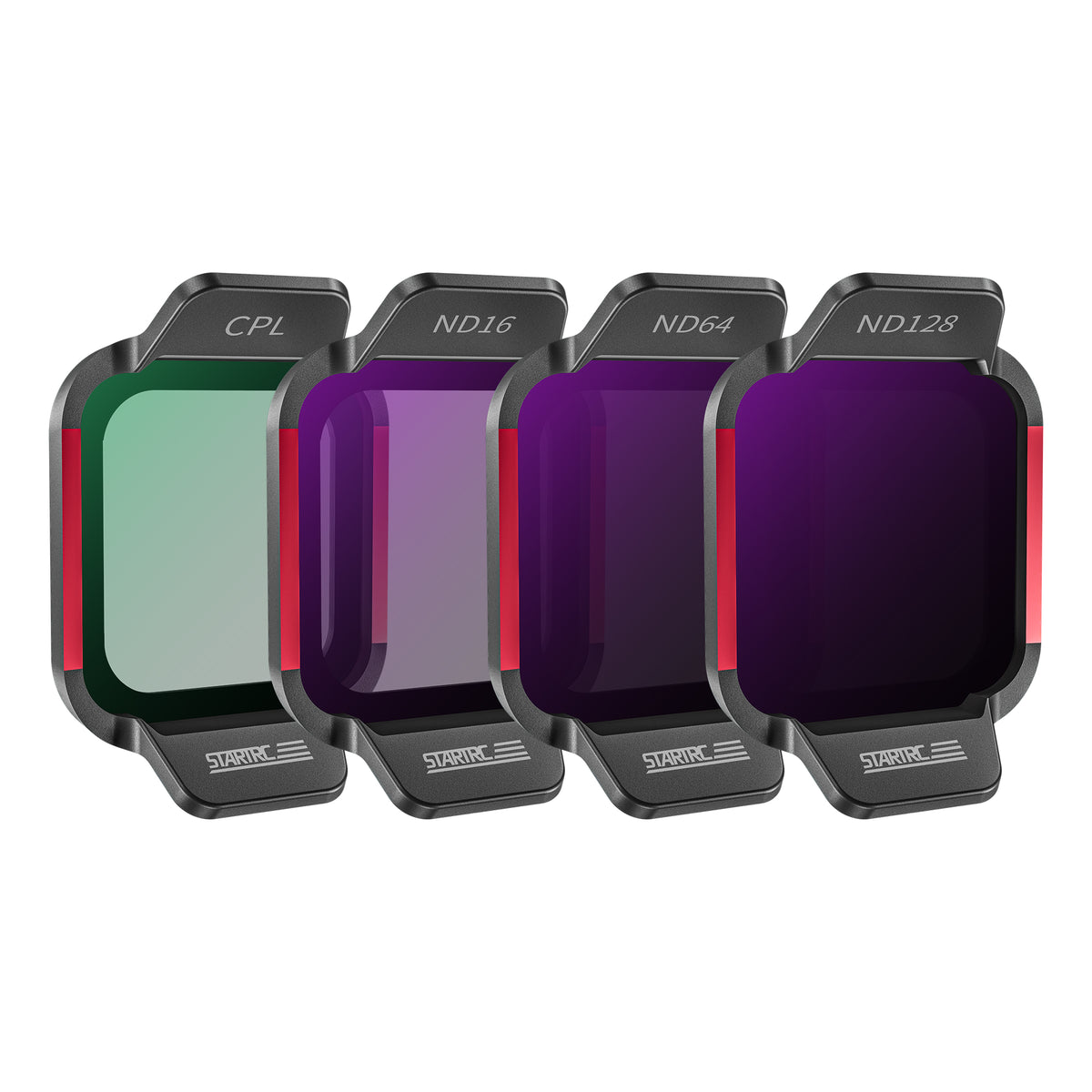 STARTRC ND/CPL Filter Set for DJI Flip Accessories，ND16/ND64/ND128/CPL Drone Lens Filters Set, Multi Coated HD Optical Glass 4 Pack