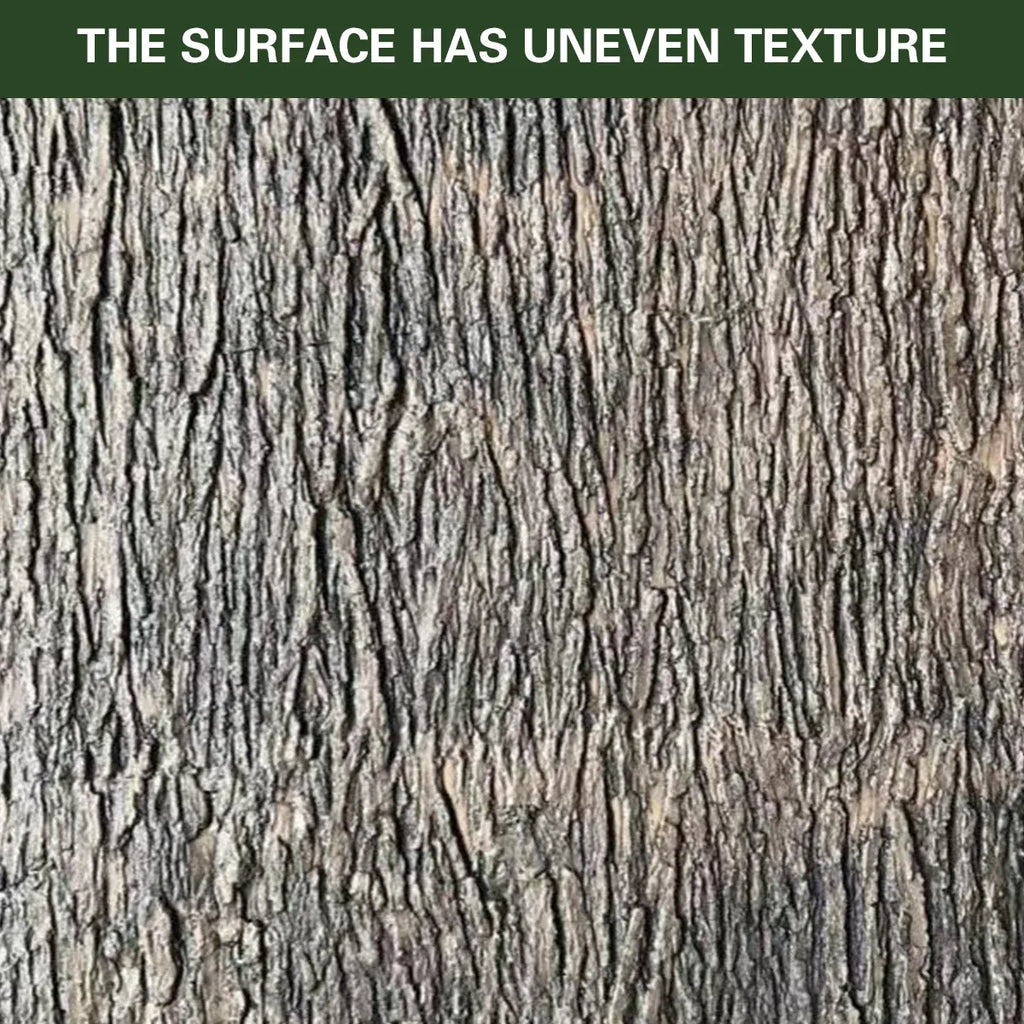 Simulation of Tree Bark Water Pipe Cover Decoration Realistic Texture Home Use - 40x100cm