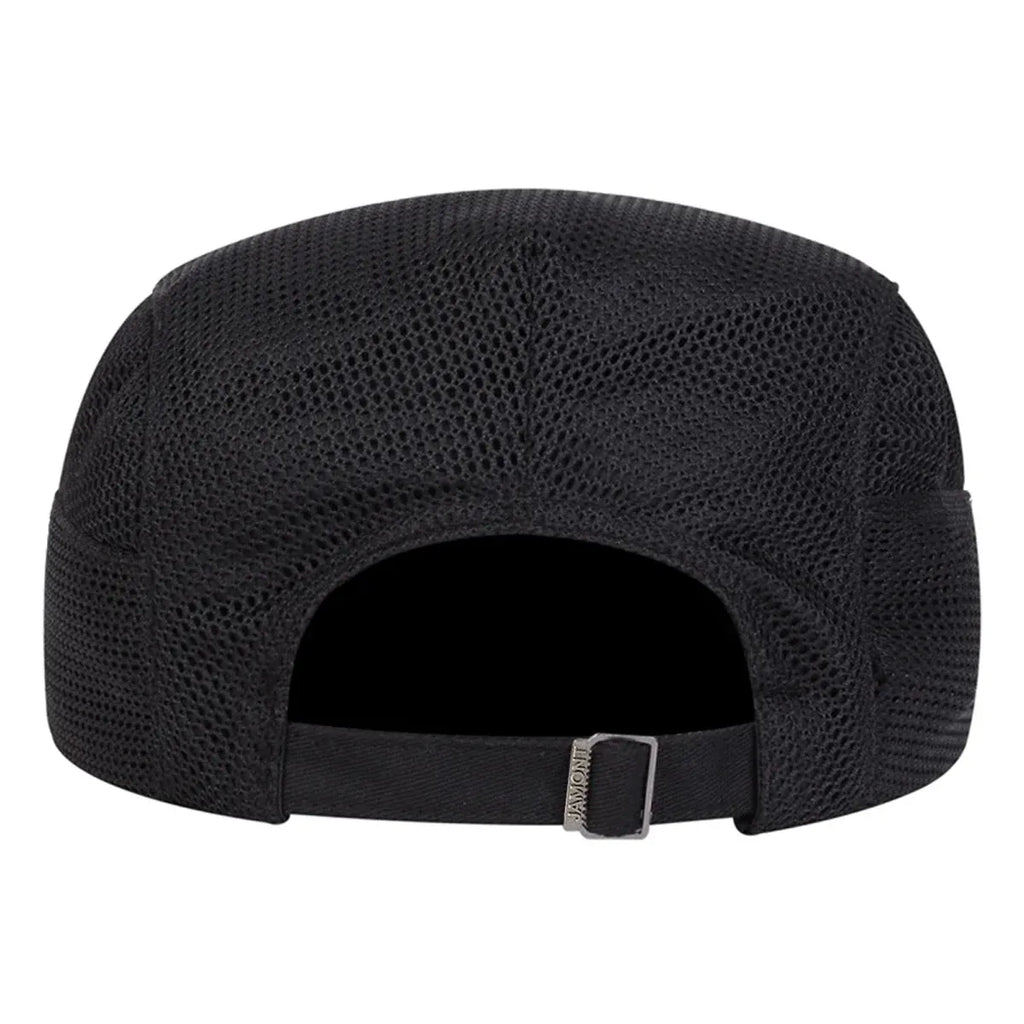 Summer Mesh Beret Cap Lightweight Breathable Thin Sunshade Hat Outdoor Style