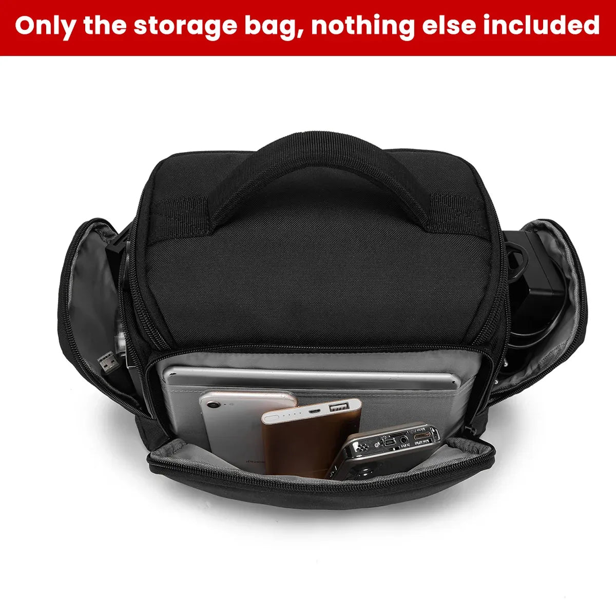 Portable Mirrorless Camera Shoulder Bag Waterproof Shockproof For Camera Storage