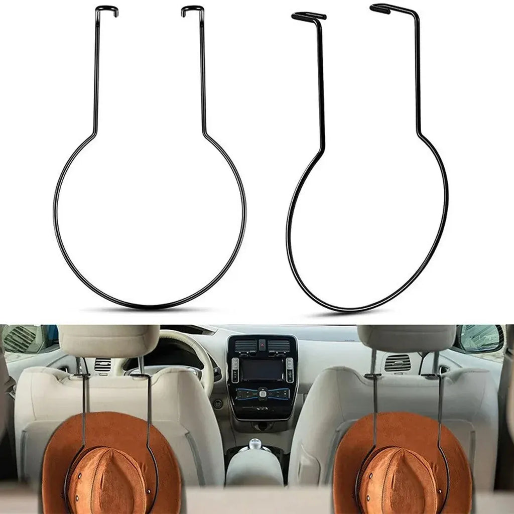 Suspension Car Hat Rack Metal Hard Hat Holder Cowboy Hat Rack Backrest