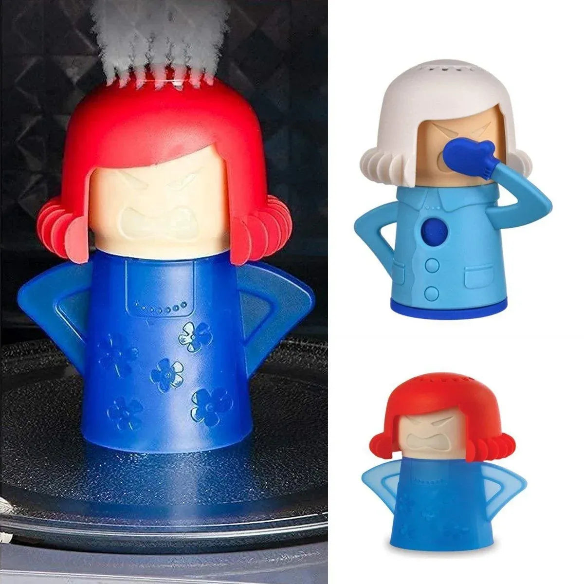 Microwave Oven Steam Cleaner Mother No Chemical Angry Easy Clean Tool Effective