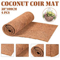 4 PCS Non-Slip Mat Coconut Palm Pet Garden Turtle Matpet Mat Blueberry Mat