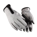 Winter Warm Windproof Waterproof Anti-Slip Thermal Touch Screen Gloves Unisex M Size - Grey