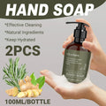 2pcs Rosemary Ginger Hand Sanitizer Easy Rinsing Antibacterial for Hand Hygiene