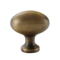 Pigeon Egg Cabinet Handle Single Hole French Style Drawer Pull for Door Closet - Mocha Copper