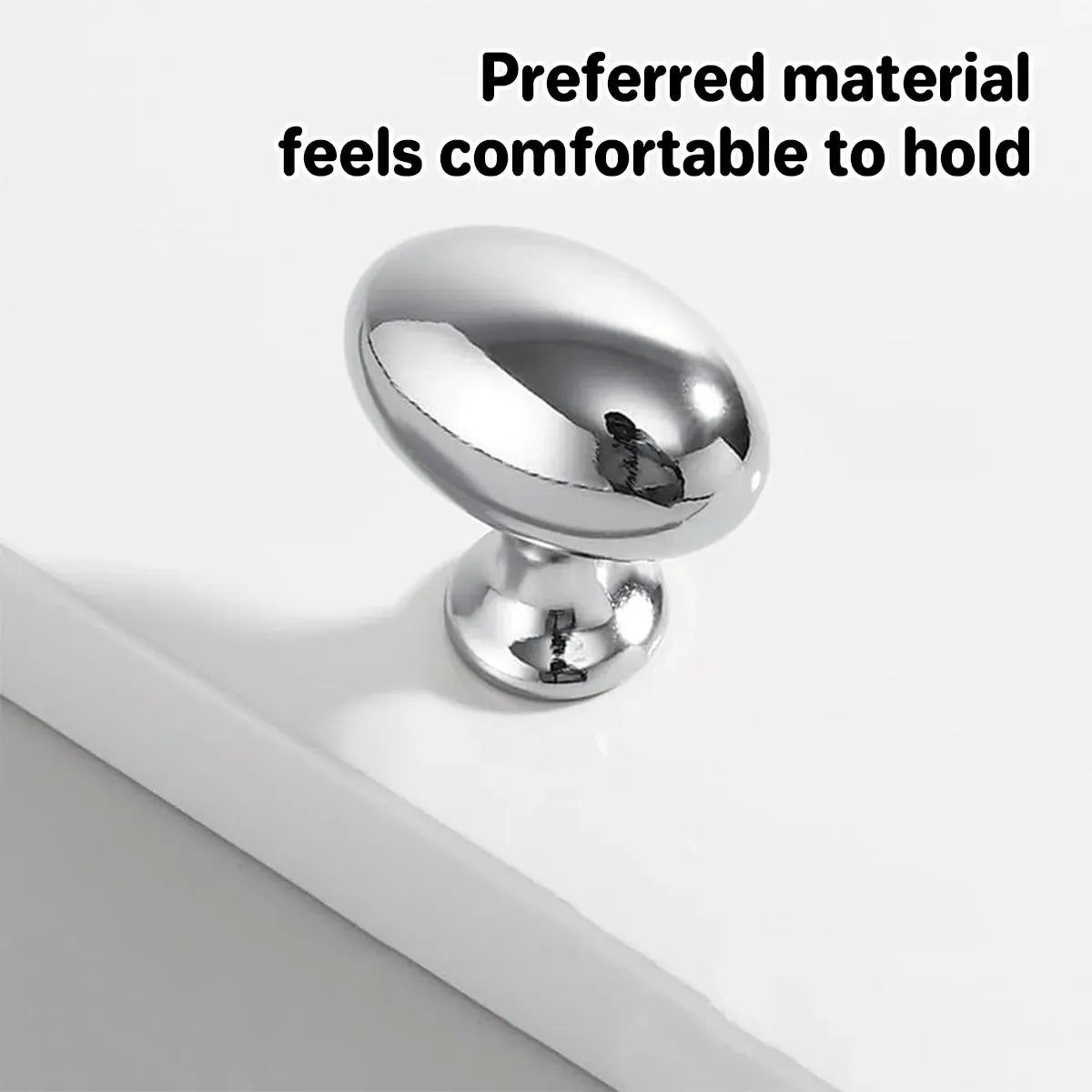 Pigeon Egg Cabinet Handle Single Hole French Style Drawer Pull for Door Closet - Mocha Copper