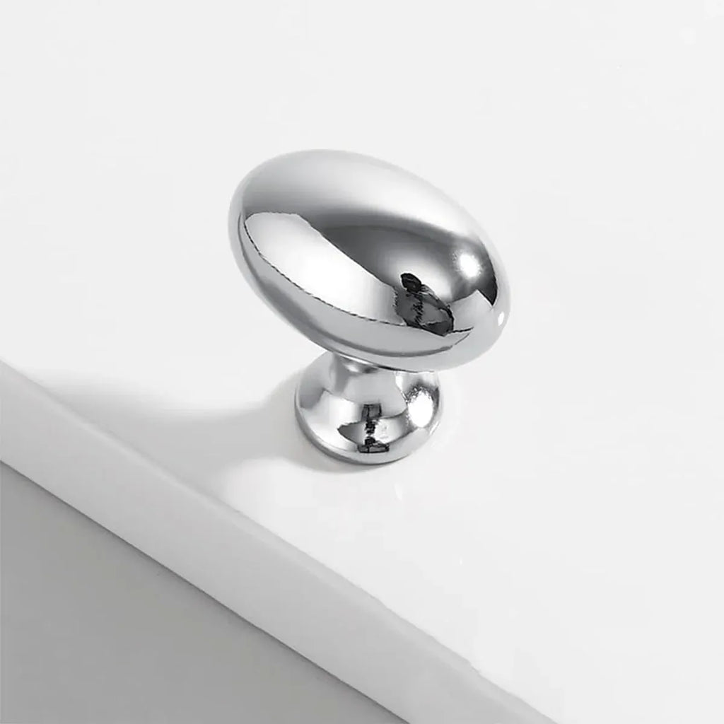 Pigeon Egg Cabinet Handle Single Hole French Style Drawer Pull for Door Closet - Mocha Copper