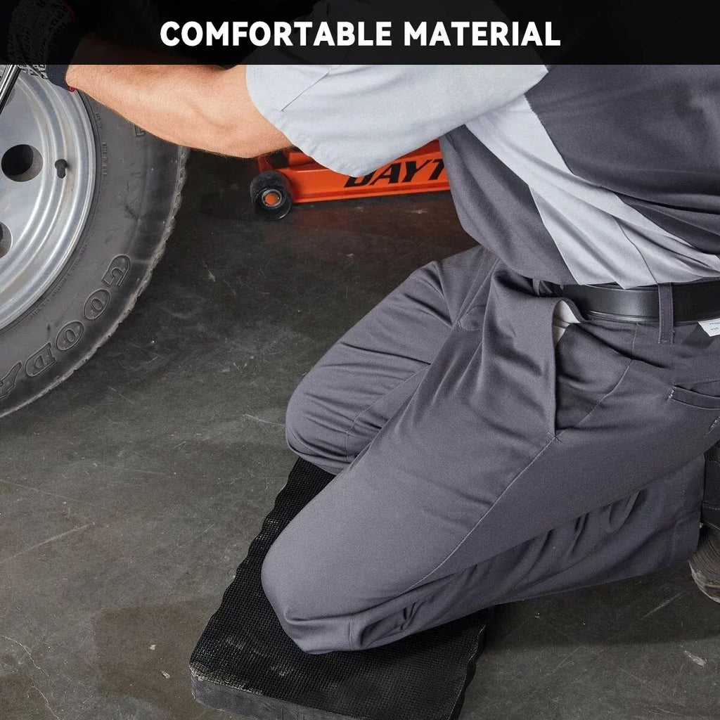 2Pcs Waterproof Anti-Slip Kneeling Cushion Home Garage Repair Knee Guard - Blue