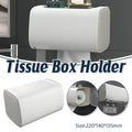 Toilet Paper Holder Waterproof Wall Mounted Roll Paper Tissue Box Shelf Bathroom