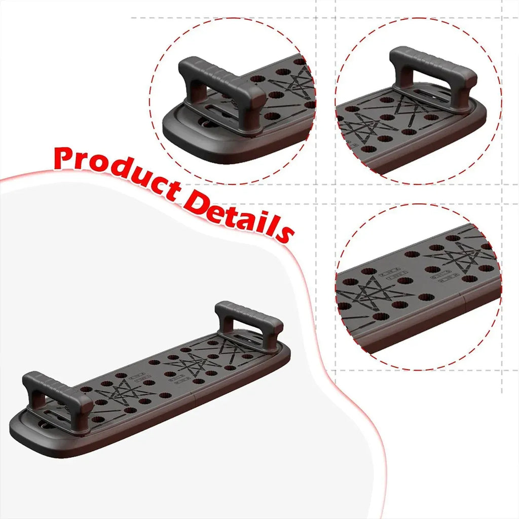 Push Up Board Home Gym Workout Equipment for Chest Arms Core Strength Training