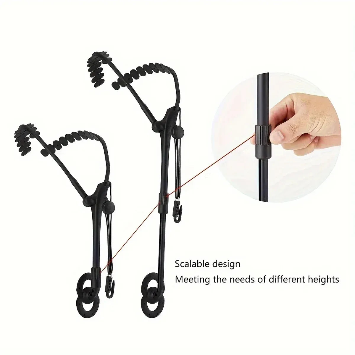 Saxophone Strap Double Shoulder Adjustable Neck Hanging Strap For Musician Use