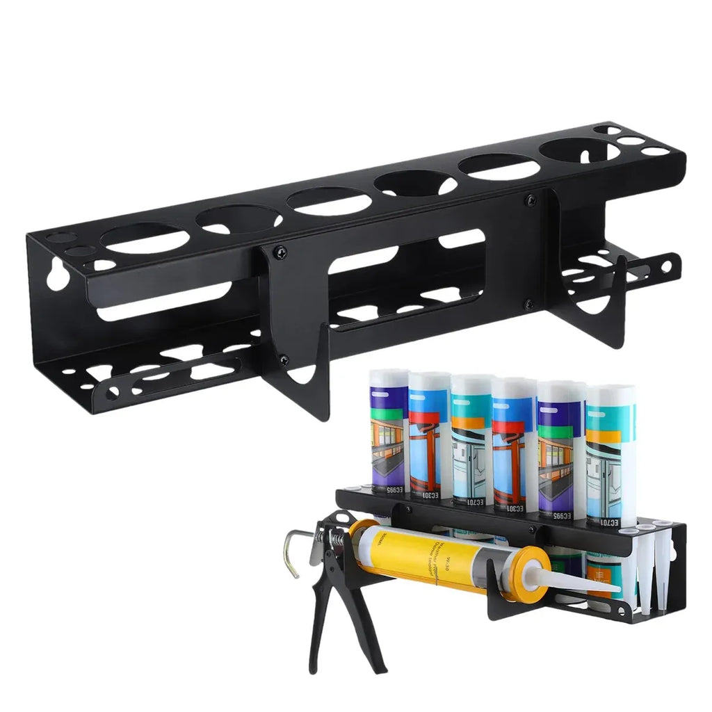 Sealant Loading Tool Holder Durable Space-Saving Storage Rack for Caulk Tubes