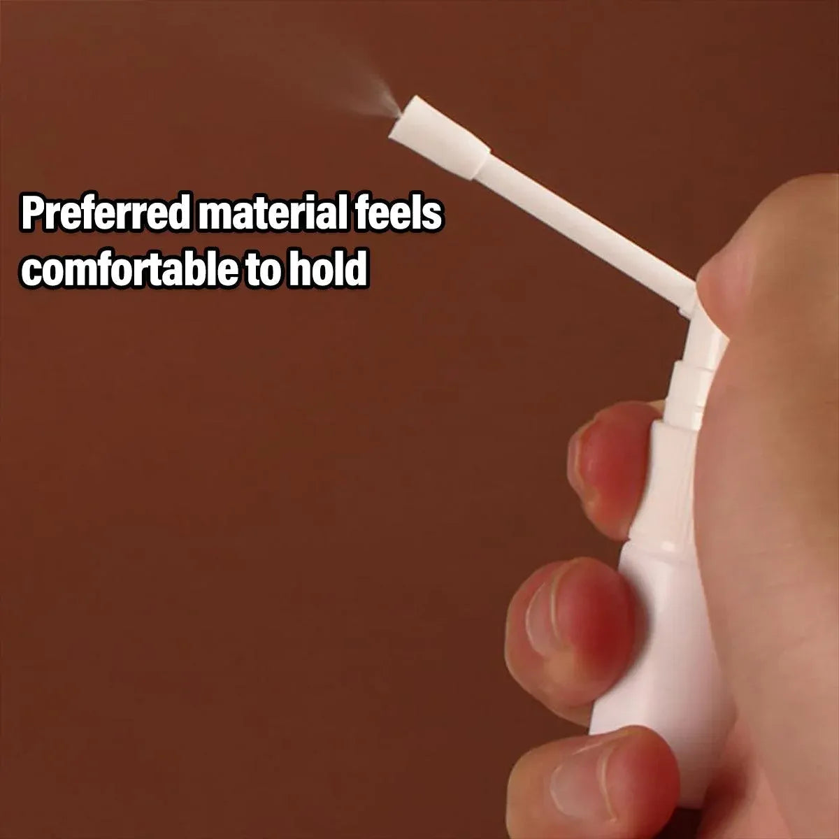 50PCS Rocker Sprayer 360 Degree Spray Bottle Small White Refillable Mist Container - 30ML