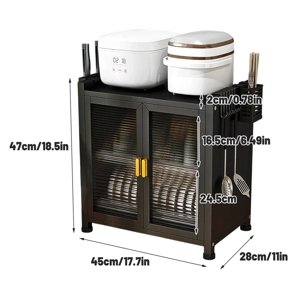 Multifunctional Kitchen Dish Storage Rack Large Capacity for Cutlery Holder