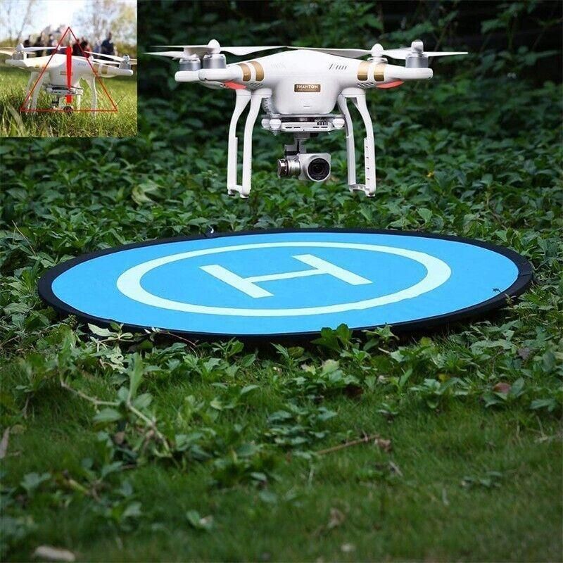 Drone Landing Pad For Dji Mavic Pro Fast-Fold Parking 55Cm 75Cm 110Cm Helipad Gd - 110CM