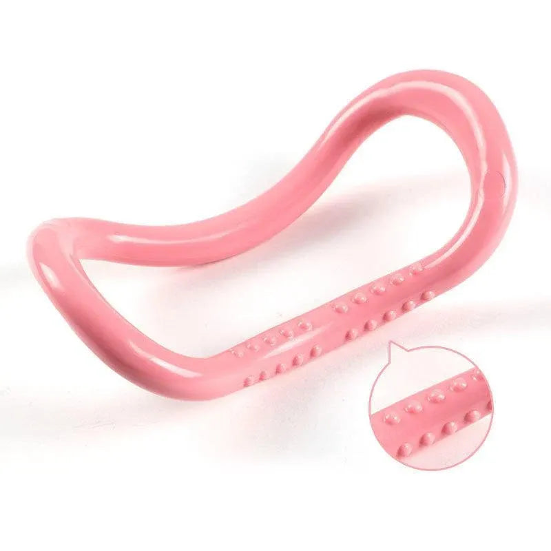 4pcs Pink Yoga Fitness Equipment for Home Workout Stretching and Exercise