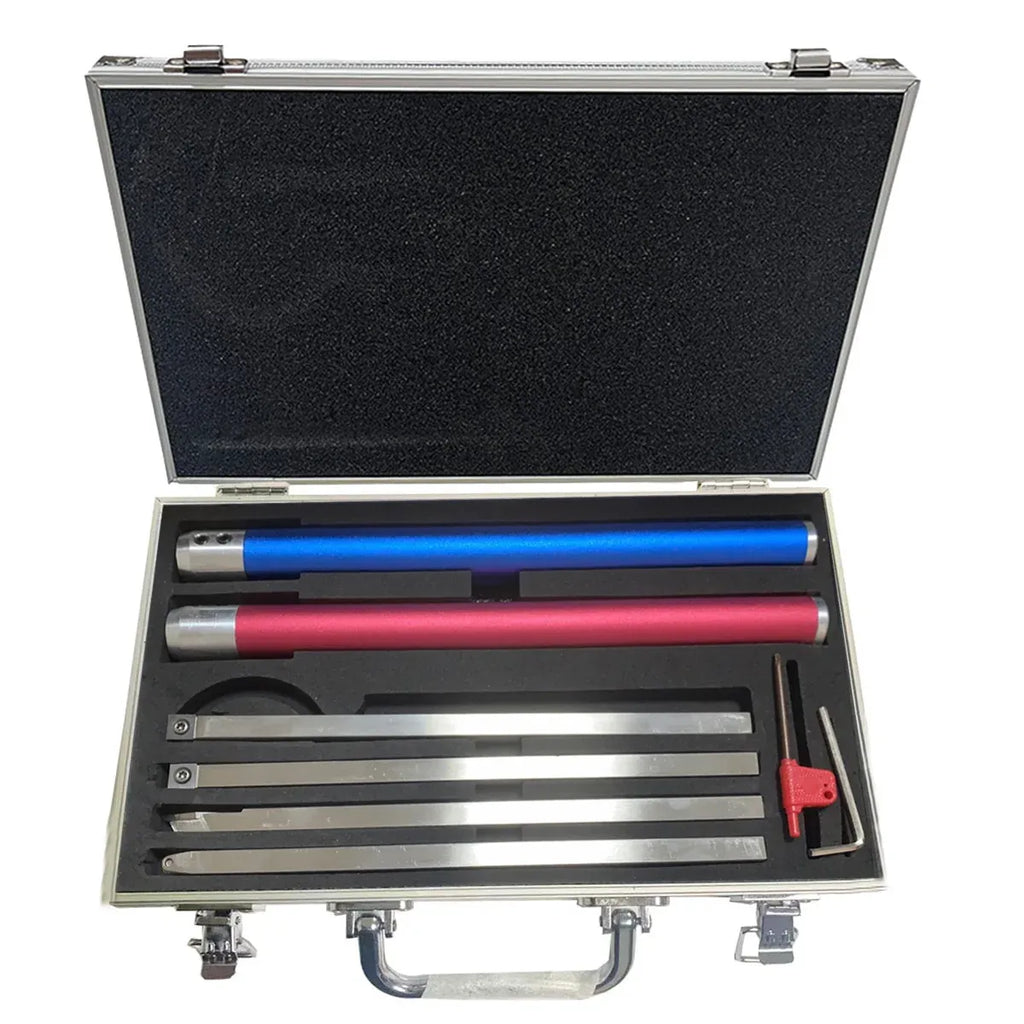 8PCS Wood Lathe Turning Tool Set High Speed Steel For Woodworking Craft Durable