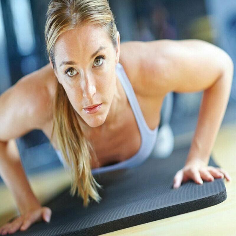 10MM Thick Durable NBR Yoga Mat for Gym and Pilates - Purple