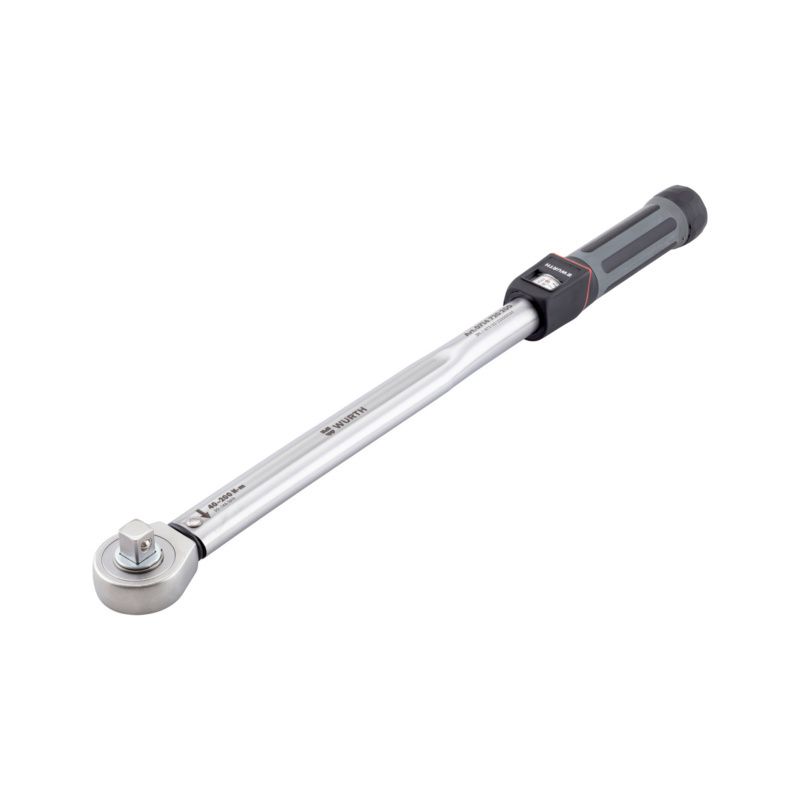 Wurth 1/2 Inch Torque Wrench 40-200Nm Ratchet Drive Tool for Precise Bolt Tightening