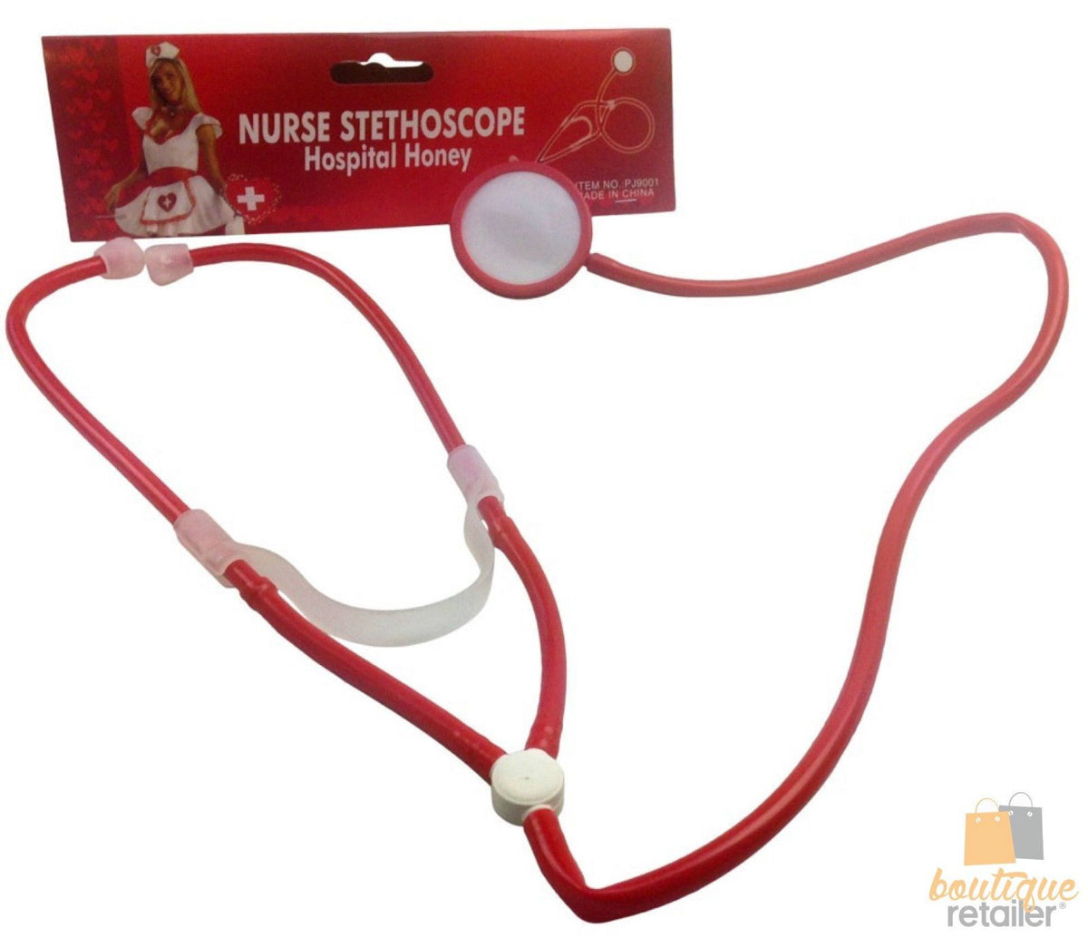 NURSE Party STETHOSCOPE Costume Accessory Fancy Dress Halloween Hospital Doctor