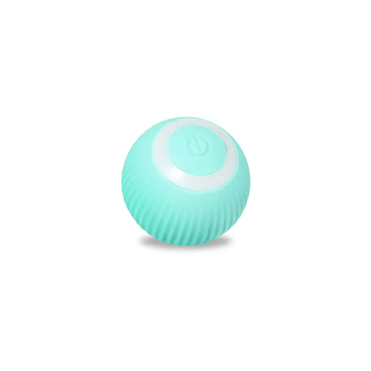 Interactive rolling pet ball