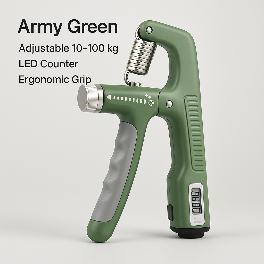 Counting grip trainer colour options