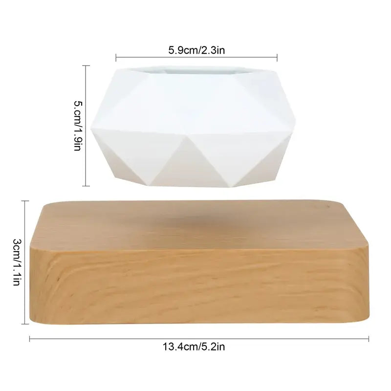 Levitating Plant Pot Desk Decor
